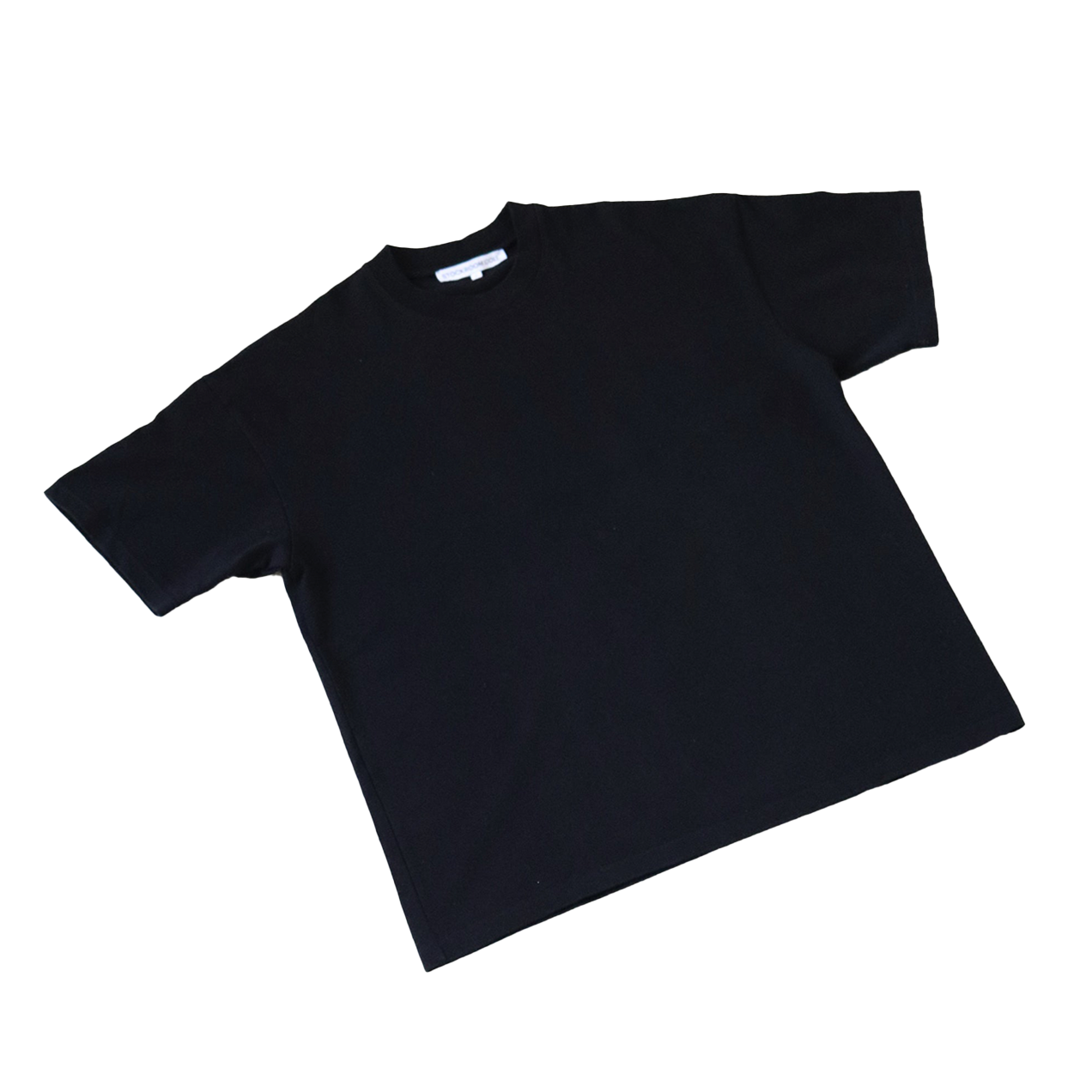 Oversized Blank Tee | Black