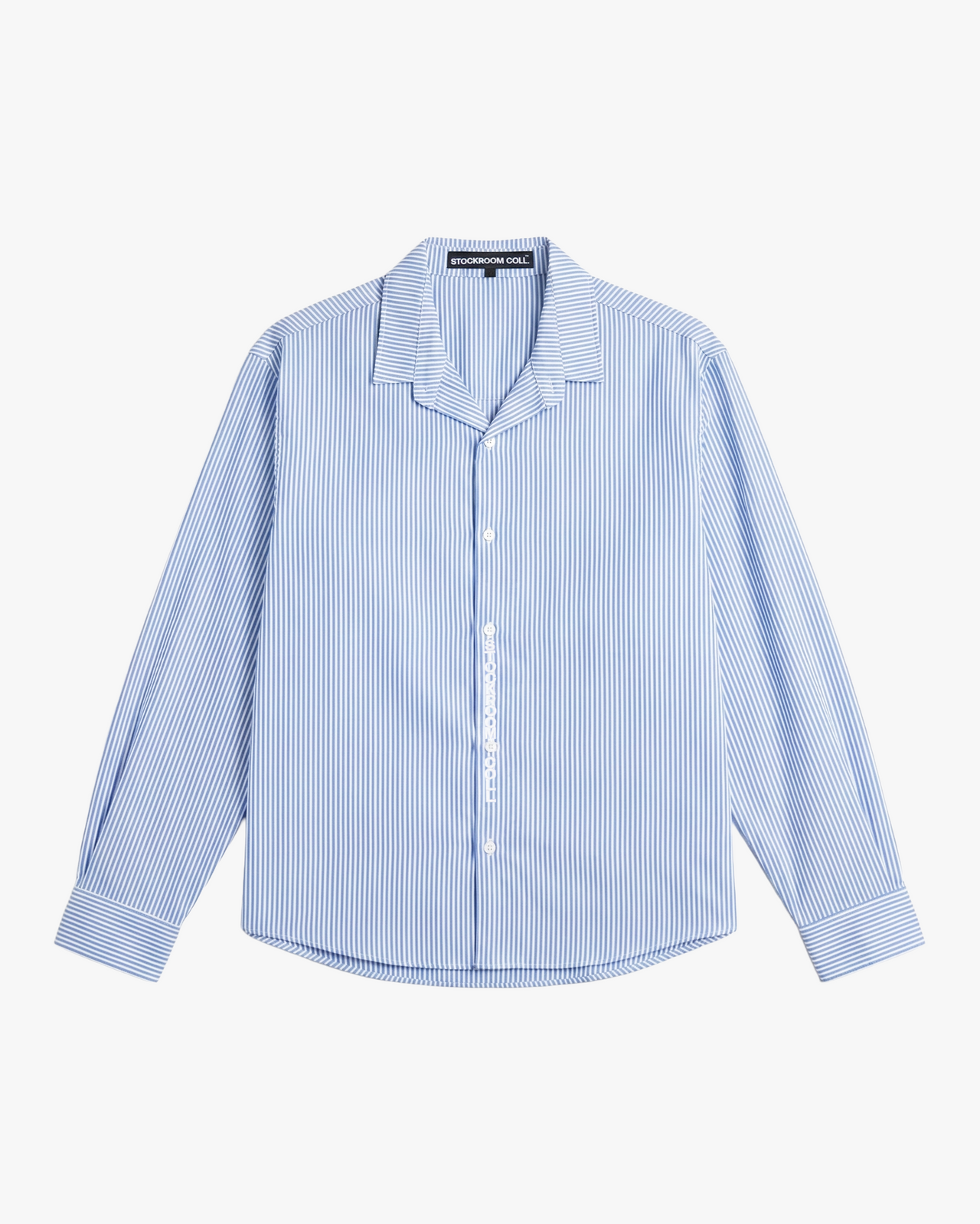 Button Up Shirt | Blue Stripe